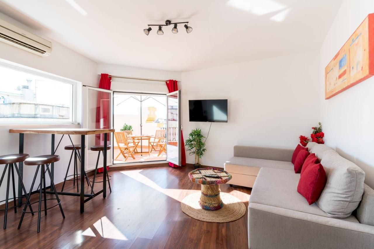 Apartament Constitucion Terraza Sewilla Zewnętrze zdjęcie